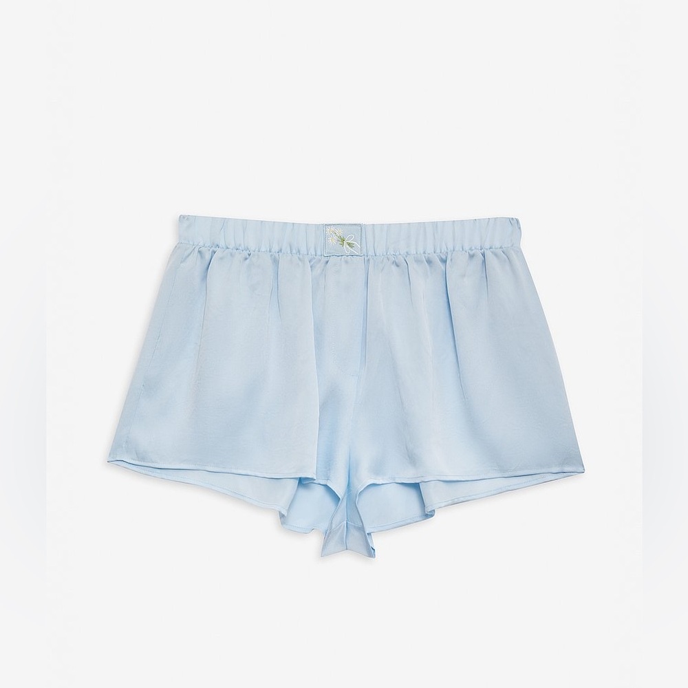 For Love And Lemons Light Blue Pajama Bottoms - Picture 5 of 13